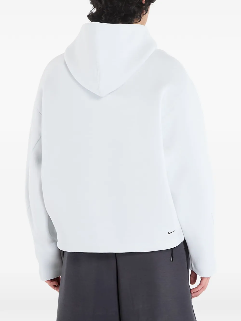 Nike Hoodie met geborduurd logo Wit