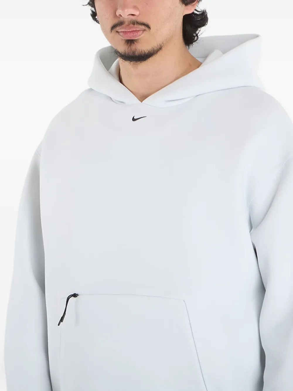 Nike Hoodie met geborduurd logo Wit