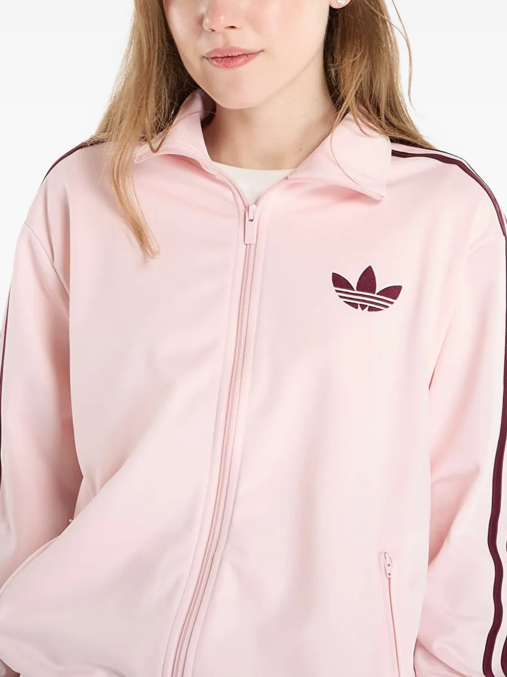 adidas Sweater met zijstreep Roze