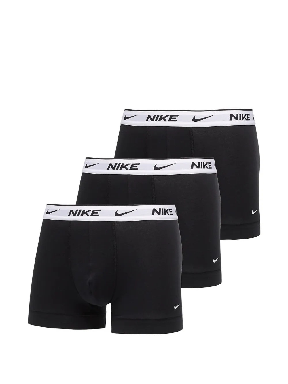 Nike logo-waistband boxers (set of three) - Nero
