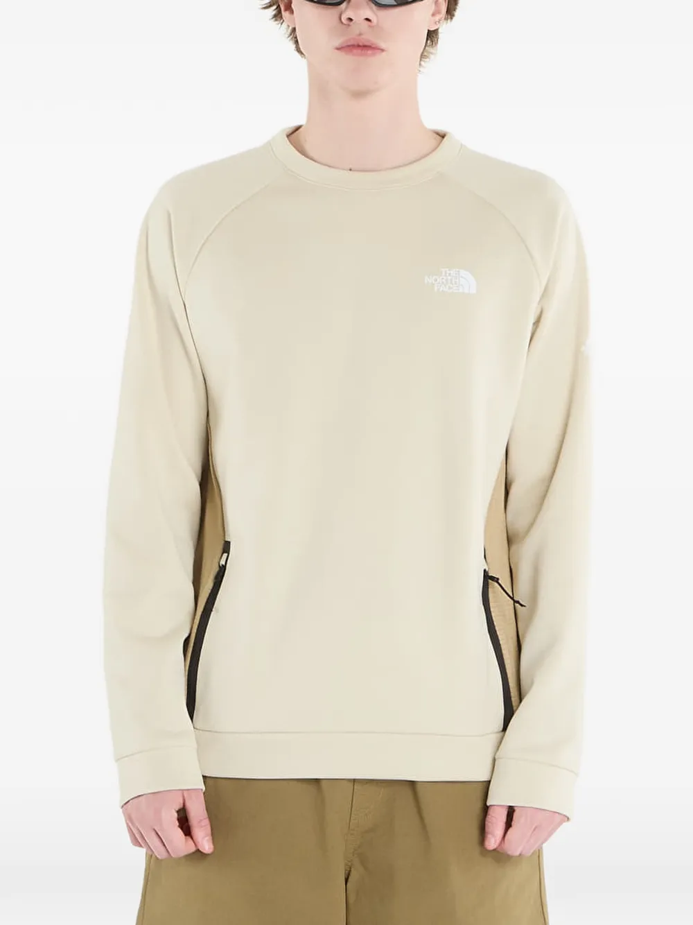 The North Face logo-detail sweatshirt - Nude