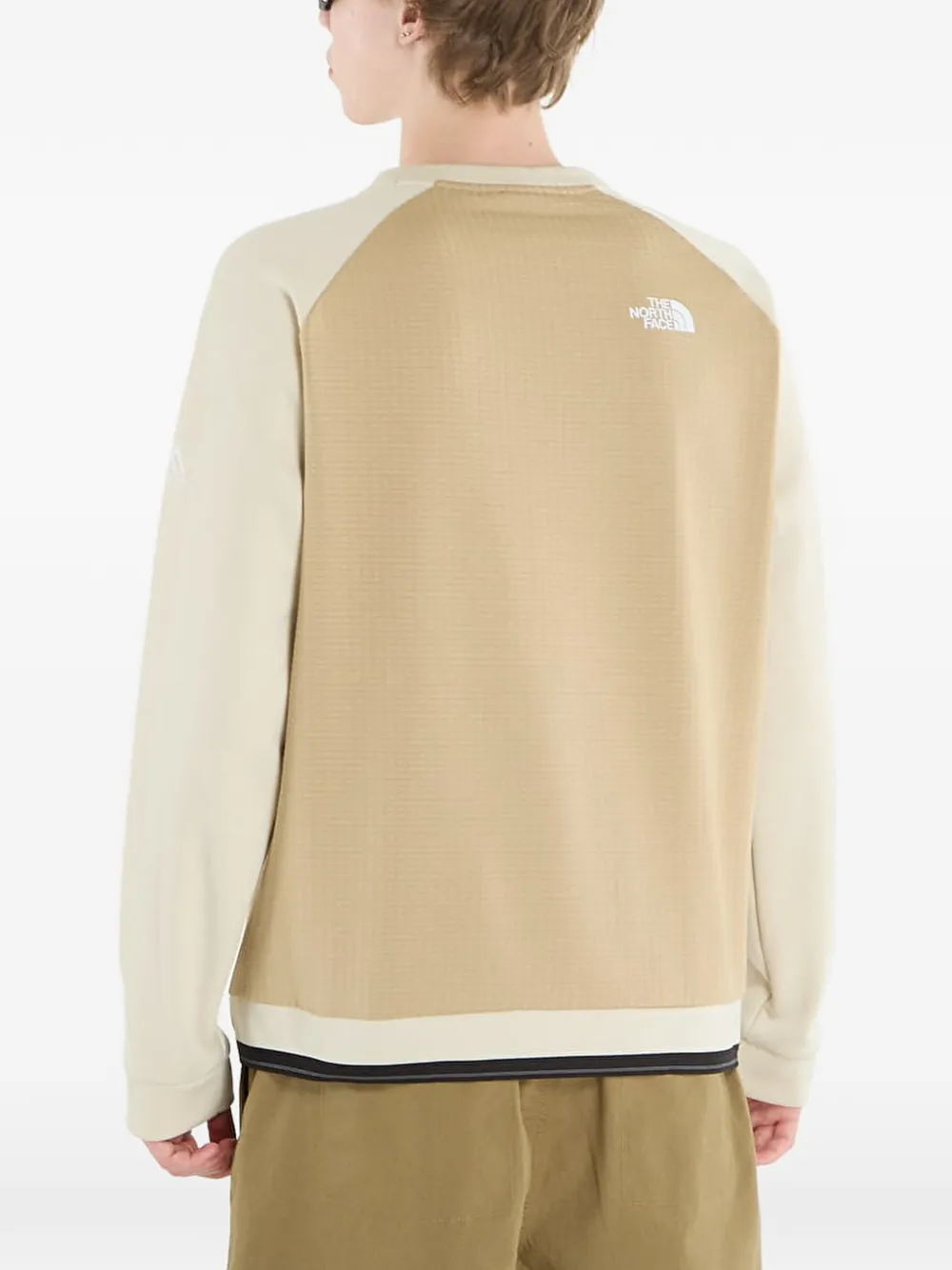 The North Face Sweater met logo Beige