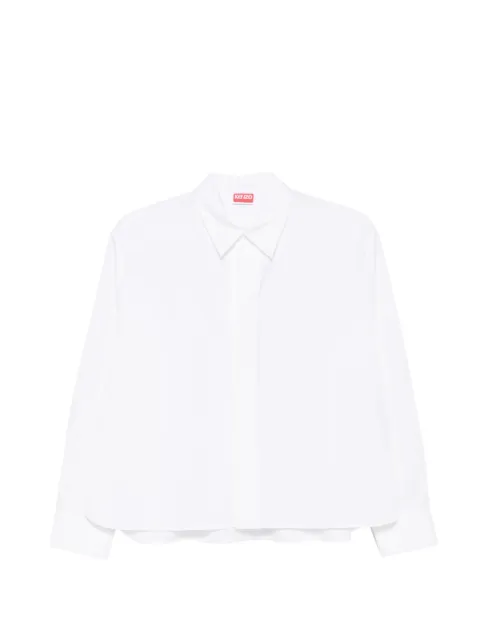 Kenzo chemise à boutonnière sur le devant