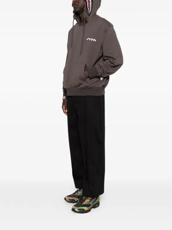 A BATHING APE® Shark パーカー | グレー | FARFETCH JP