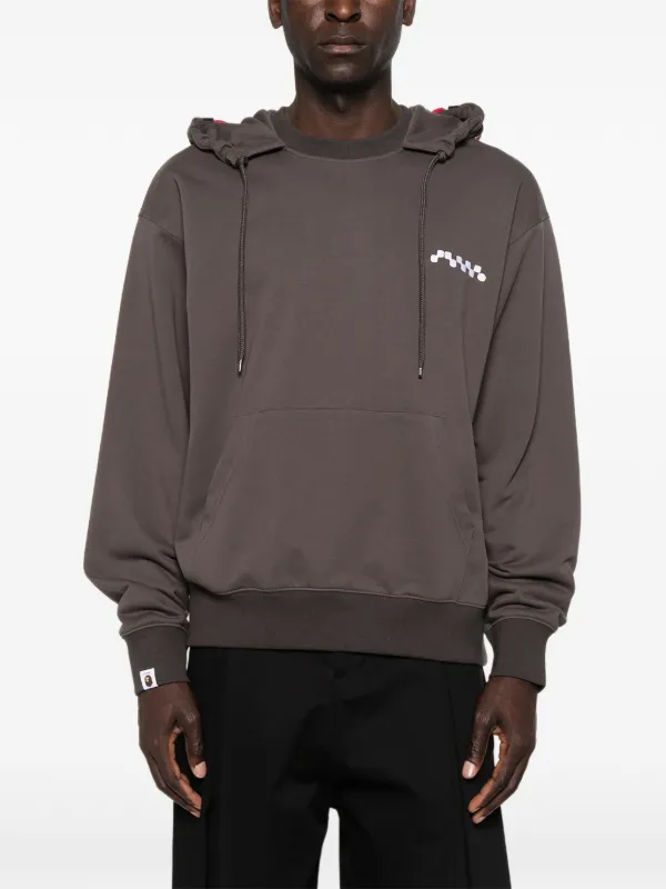 A BATHING APE® Shark パーカー | グレー | FARFETCH JP