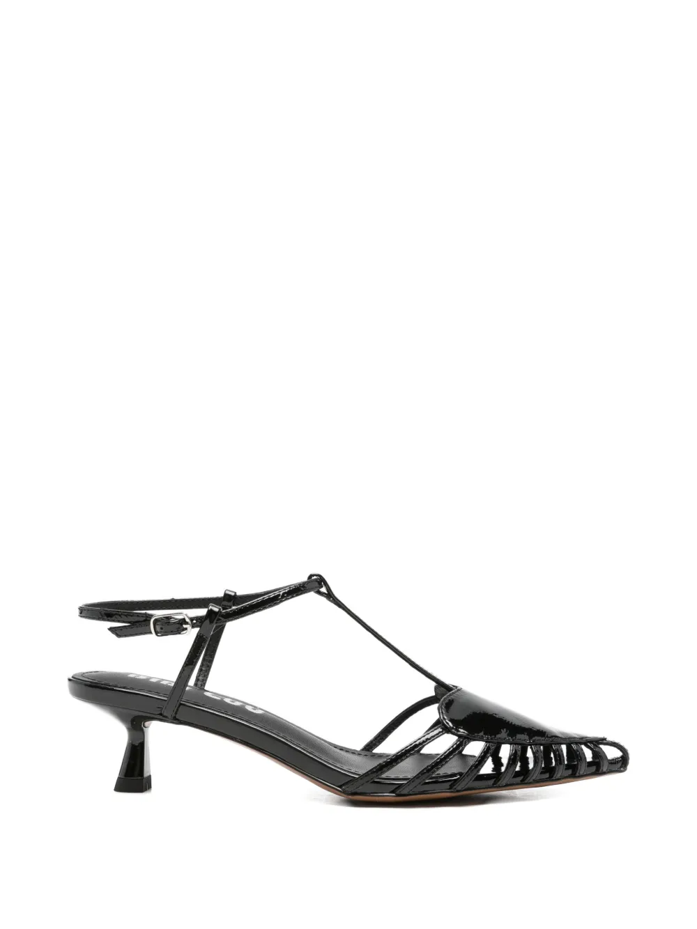 Bibi Lou May heart-motif sandals - Nero