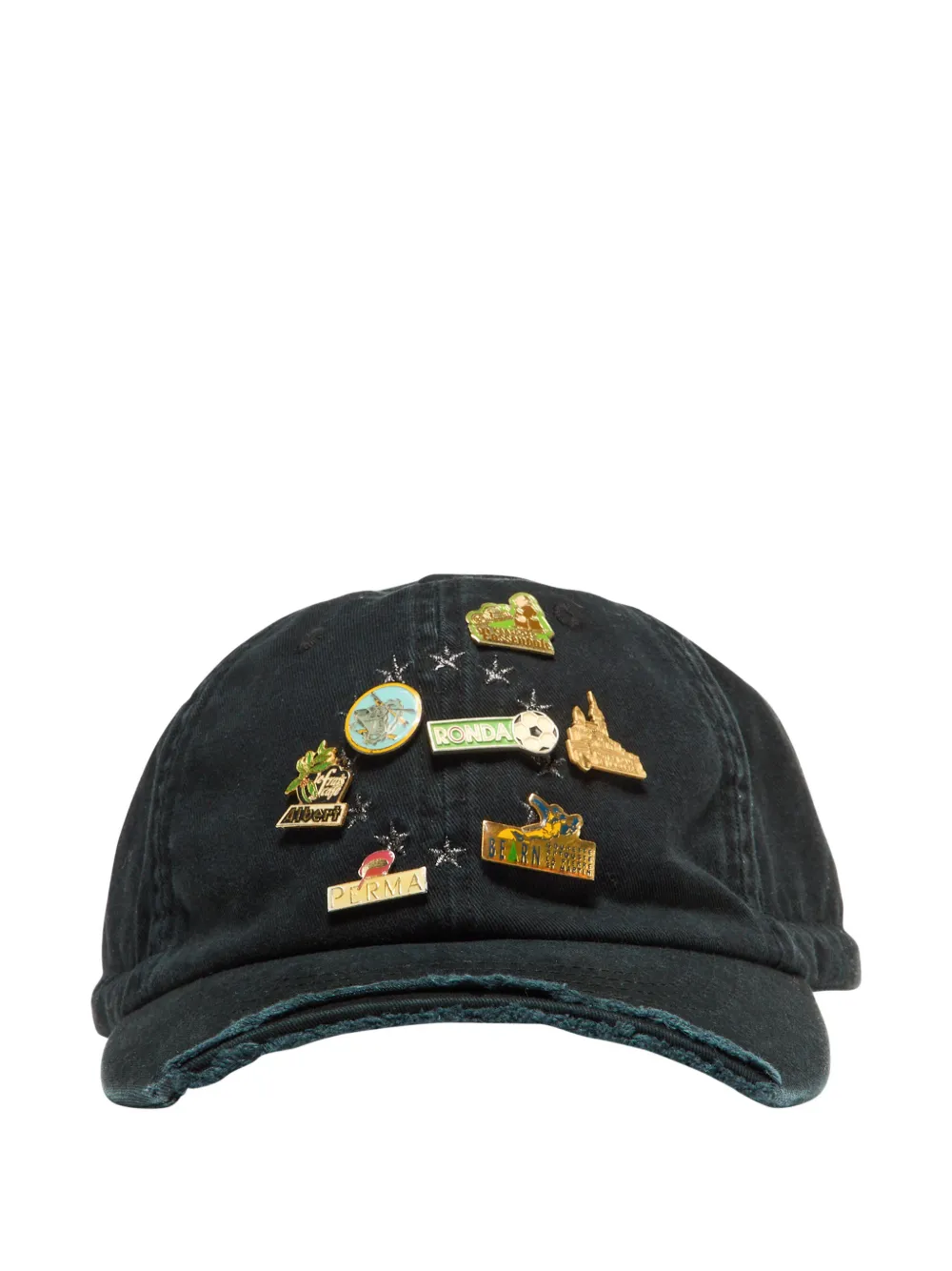 PROTOTYPES Pin Badge baseball cap - Nero