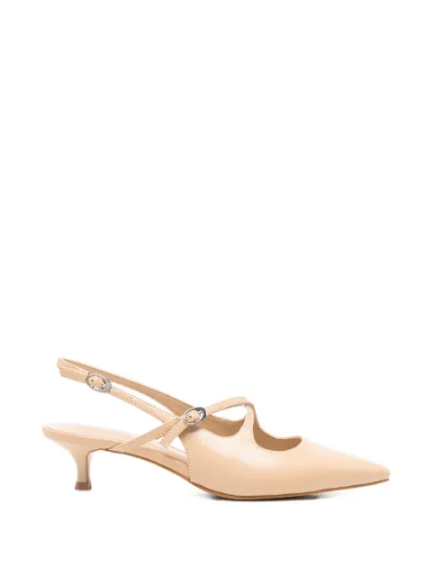 GUESS USA pointed-toe slingback pumps