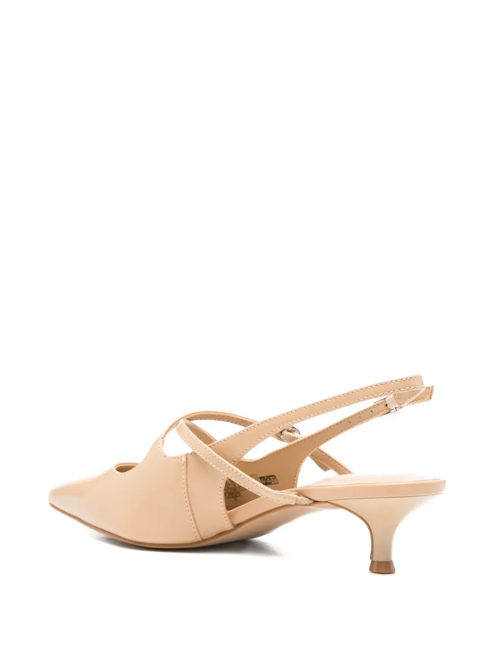 GUESS USA Slingback pumps met puntige neus Beige
