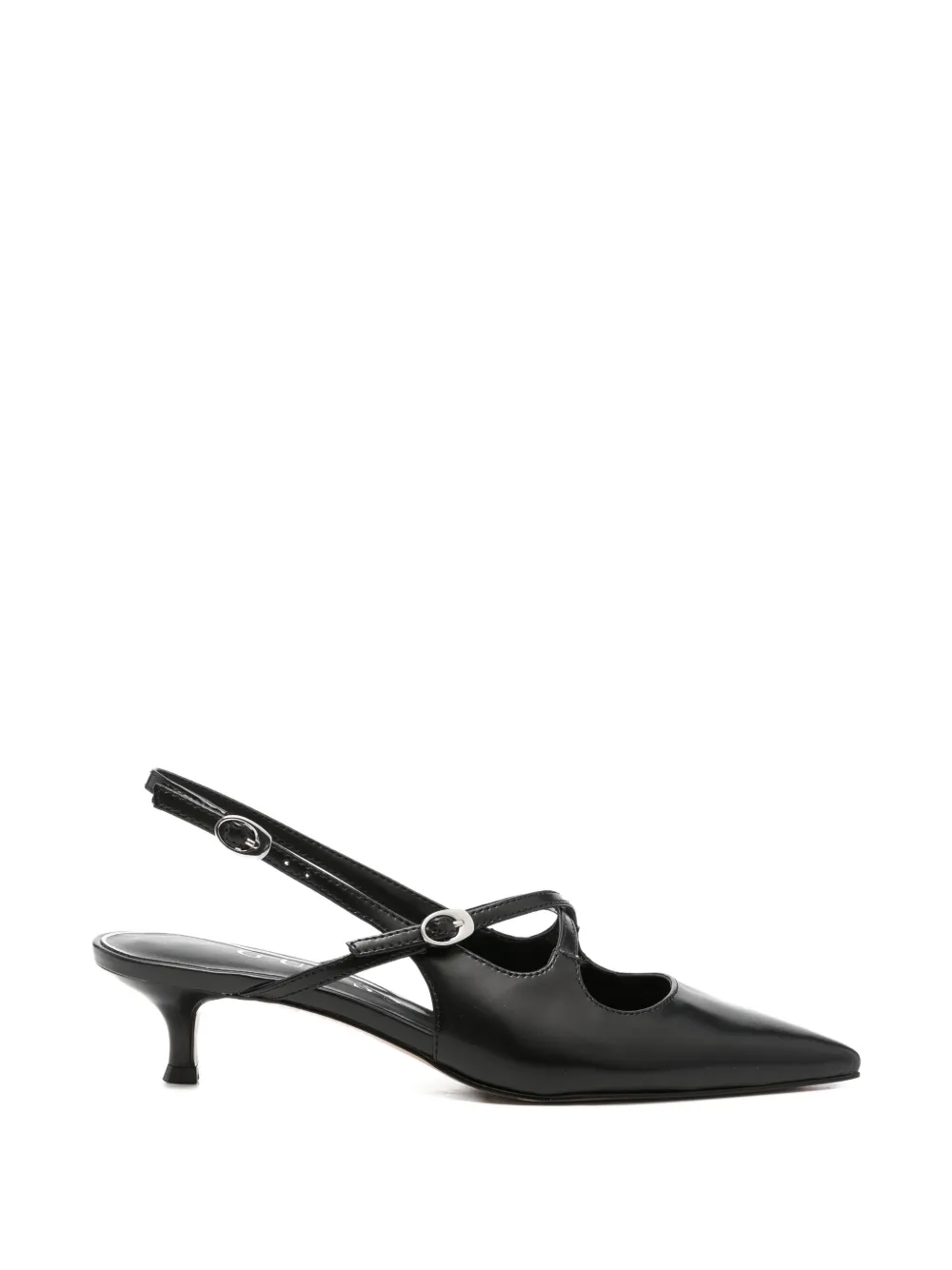 GUESS USA Yasira pointed-toe slingback pumps - Black