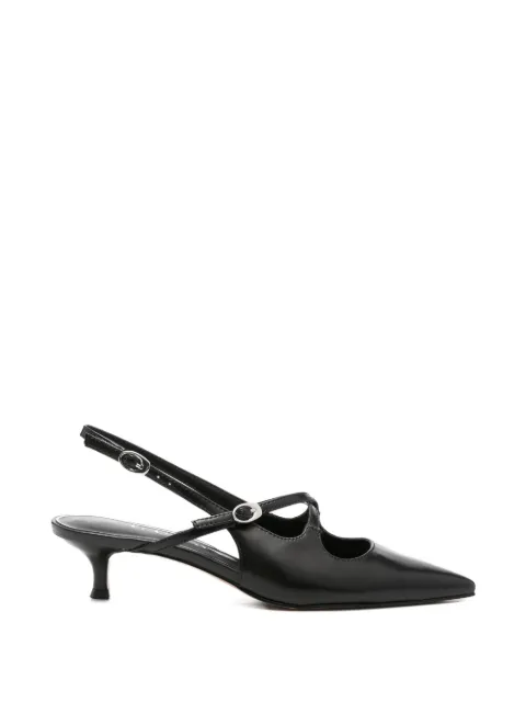 GUESS USA Yasira pointed-toe slingback pumps