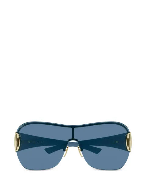 Gucci Eyewear Horsebit geometric-frame sunglasses