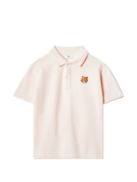 Maison Kitsuné Fox Head patch polo shirt