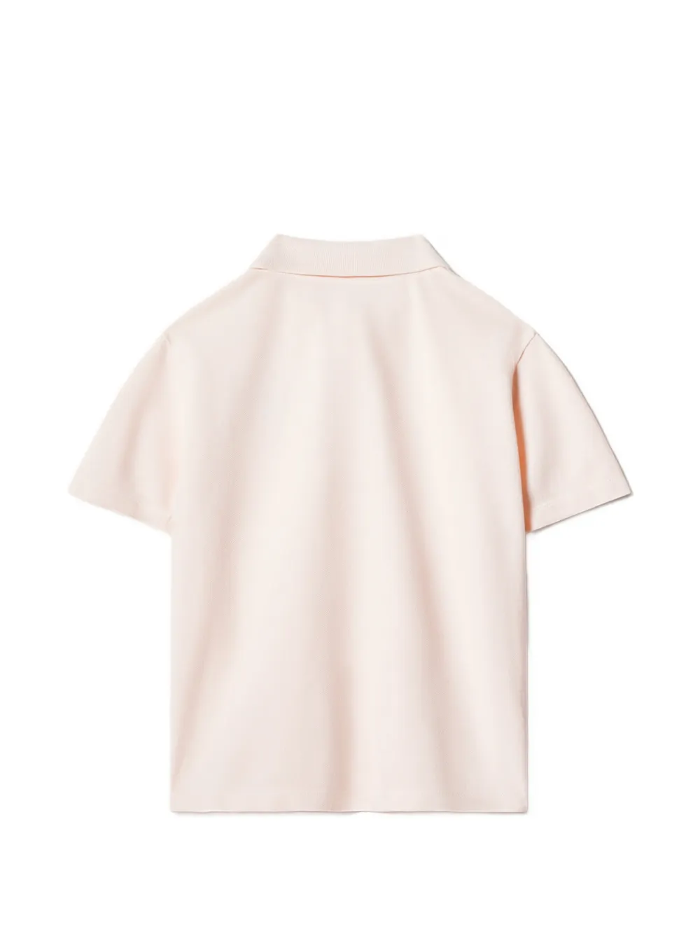 Maison Kitsuné Poloshirt met Fox Head-patch Roze
