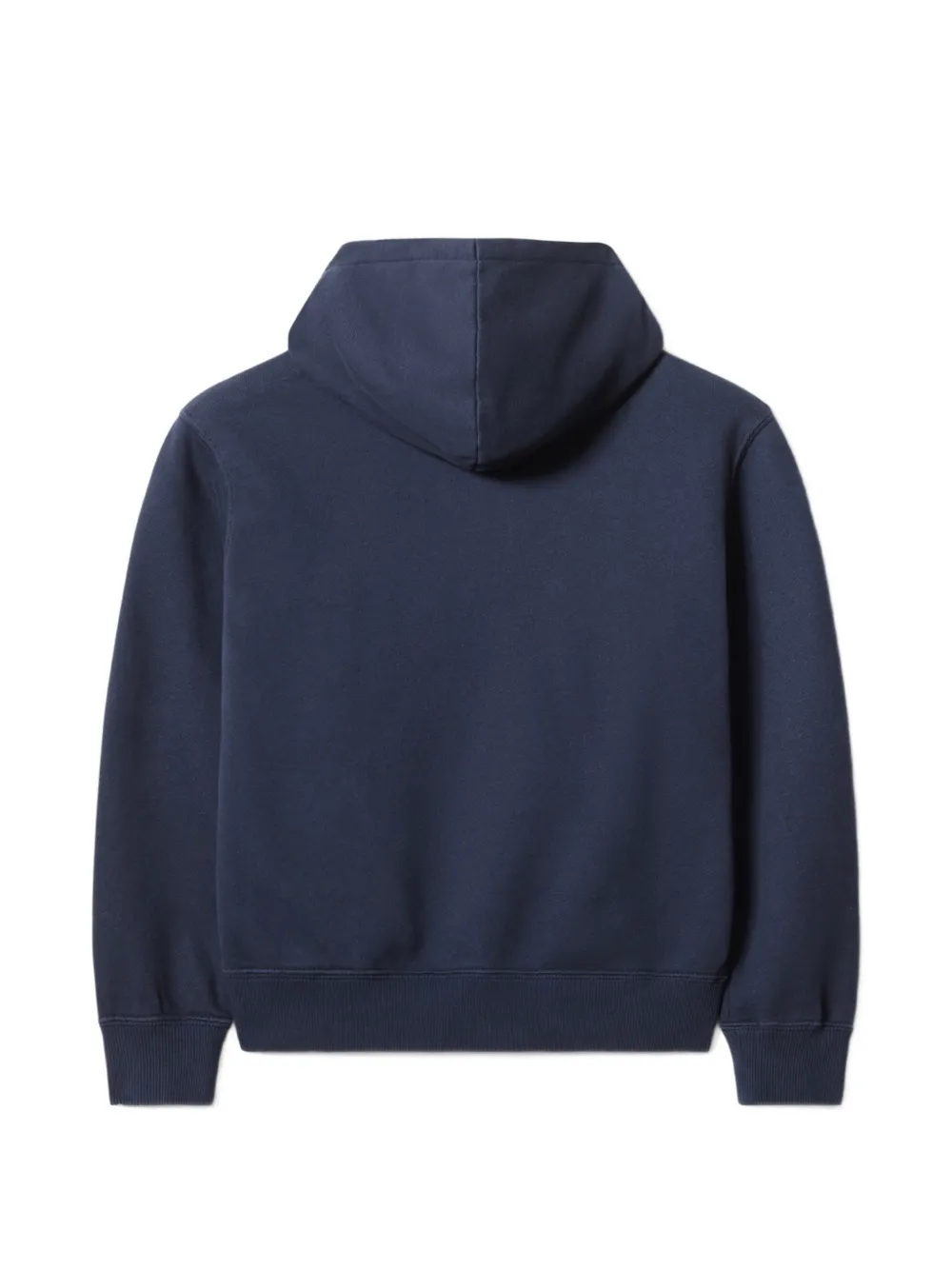 Maison Kitsuné Hoodie met Fox Head-patch Blauw