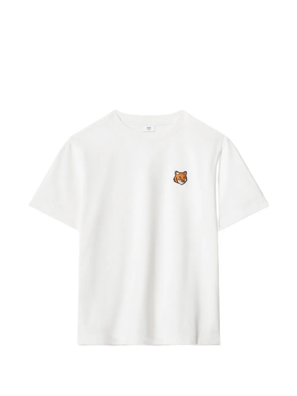 Maison Kitsuné Fox Head patch t-shirt - Bianco