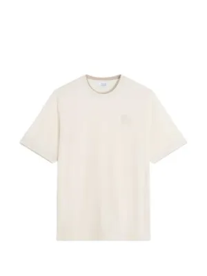 CROQUIS geometric-print T-shirt | Neutrals | FARFETCH SG
