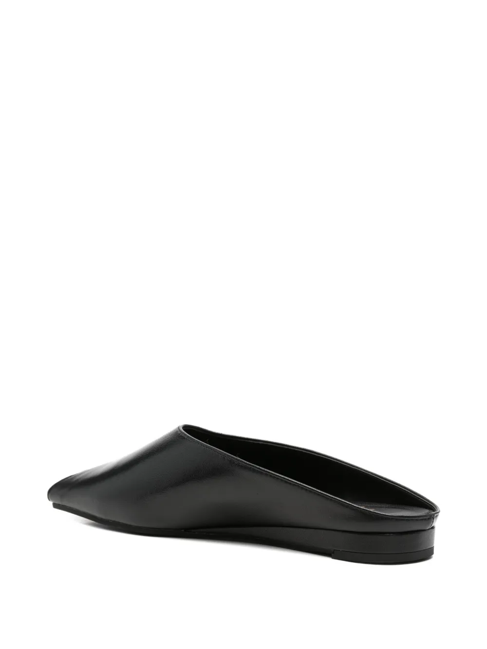 biancadi Bianca leren sandalen Zwart