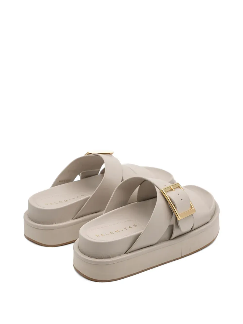 Palomitas By Paloma Barcelò Demi platform sandals Beige