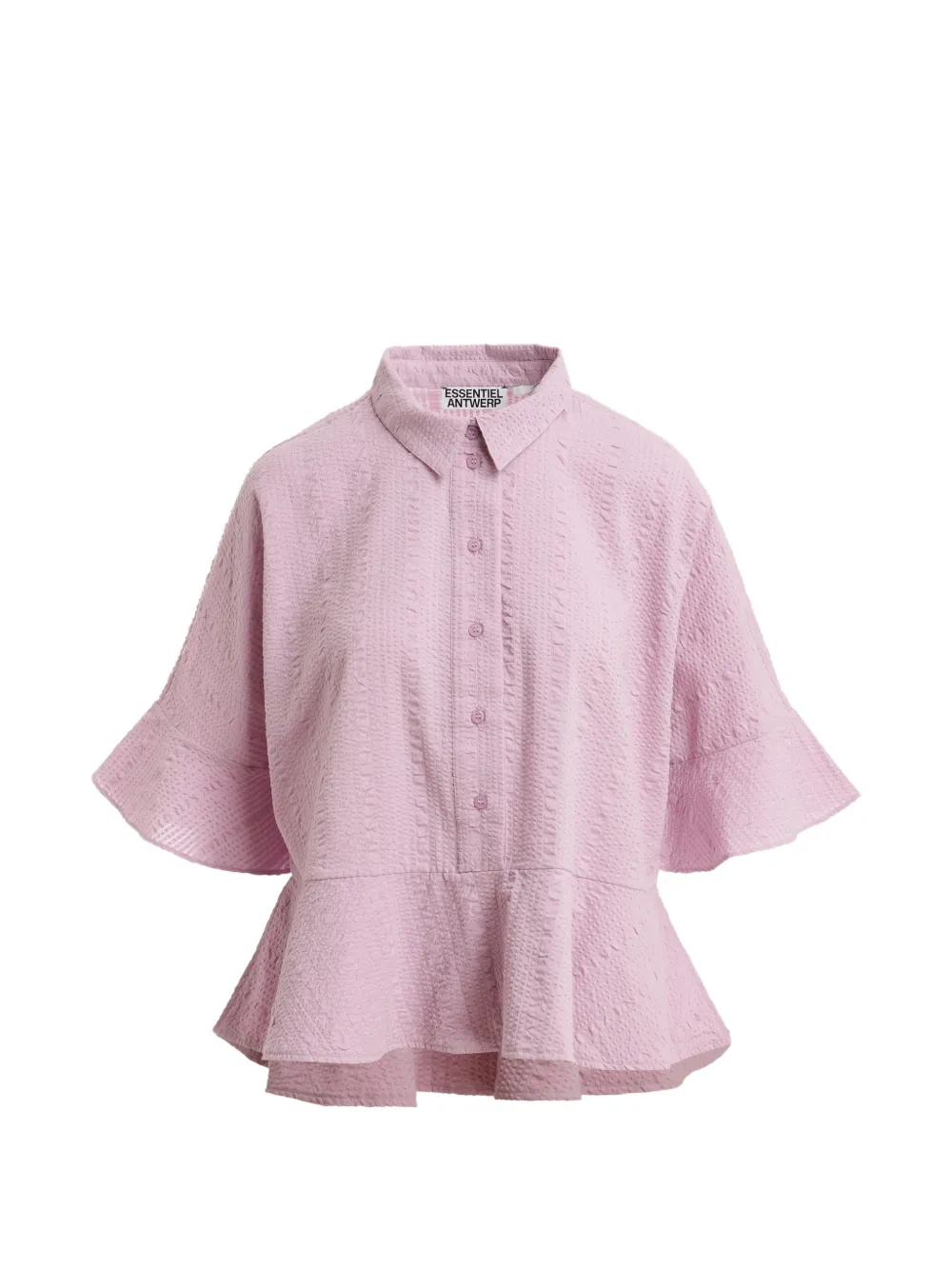Essentiel Antwerp peplum-hem shirt - Rosa