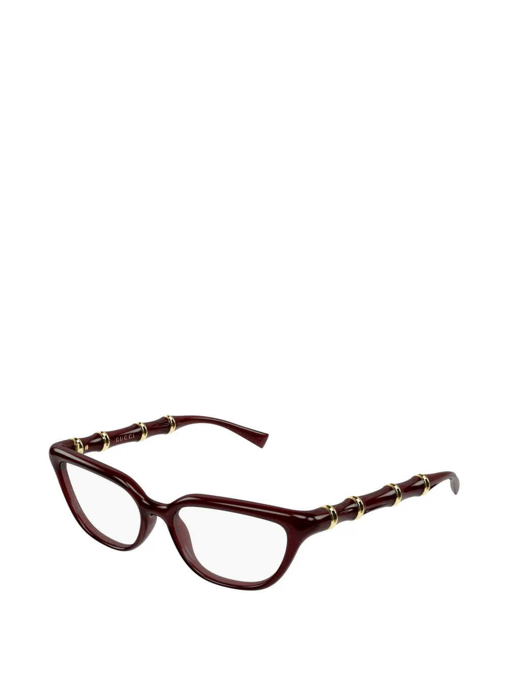 Gucci Eyewear Bril met cat-eye montuur Rood