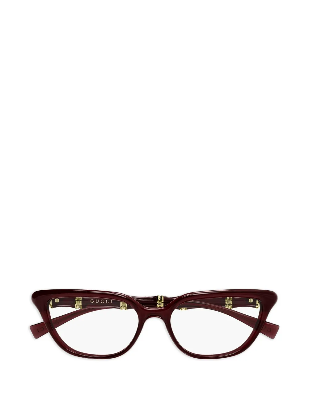 Gucci Eyewear cat-eye glasses - Rot
