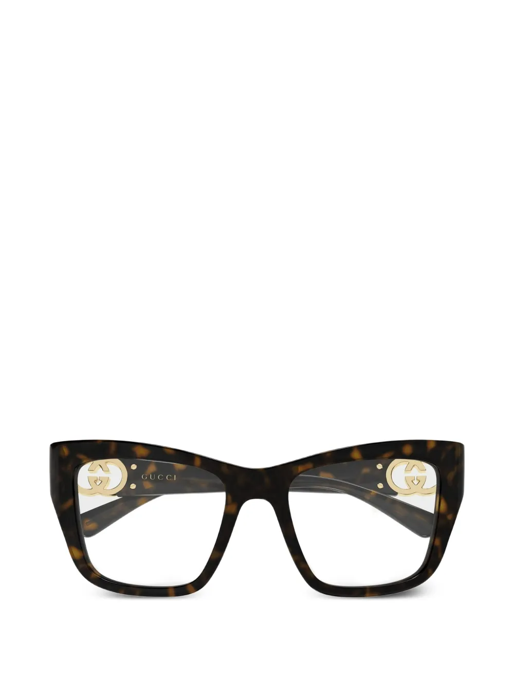 Gucci Eyewear Occhiali GG cat-eye - Marrone