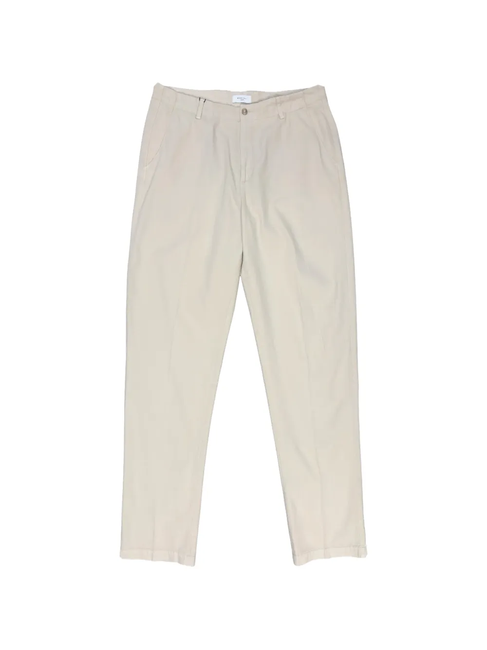 Boglioli herringbone-pattern cotton trousers - Nude