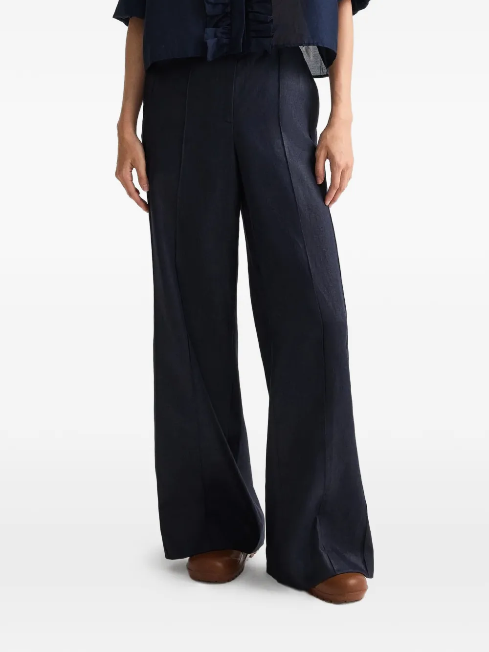 TWP Bond St pleated trousers - Blu