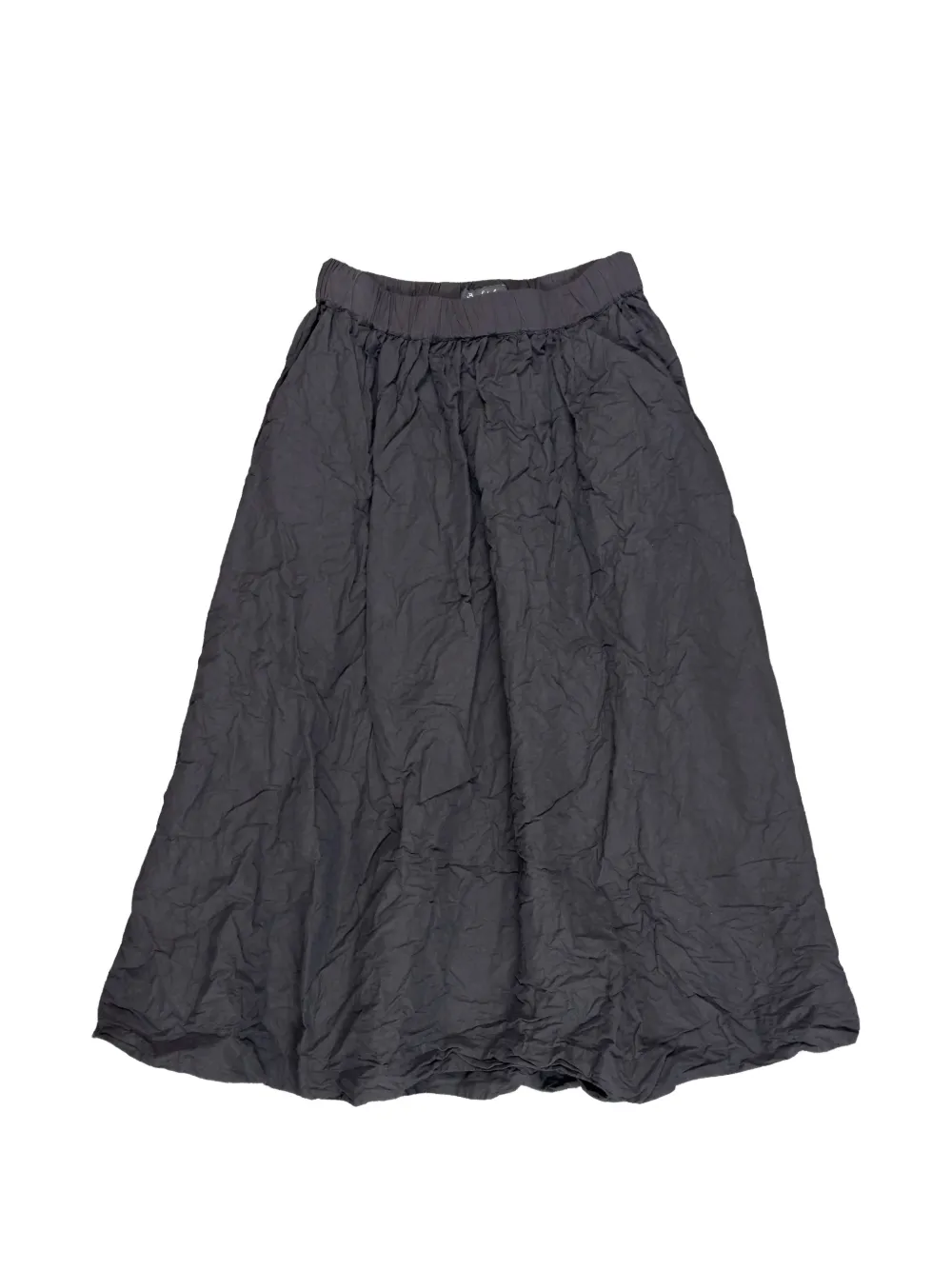 Bergfabel Ivy crinkled skirt - Nero