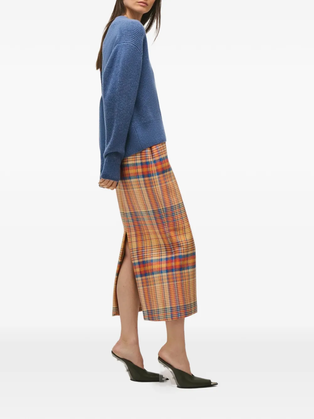  Brandon Maxwell Jersey De Canalé Maris - Azul 