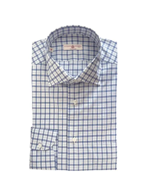 Luciano Barbera plaid-pattern button-down shirt