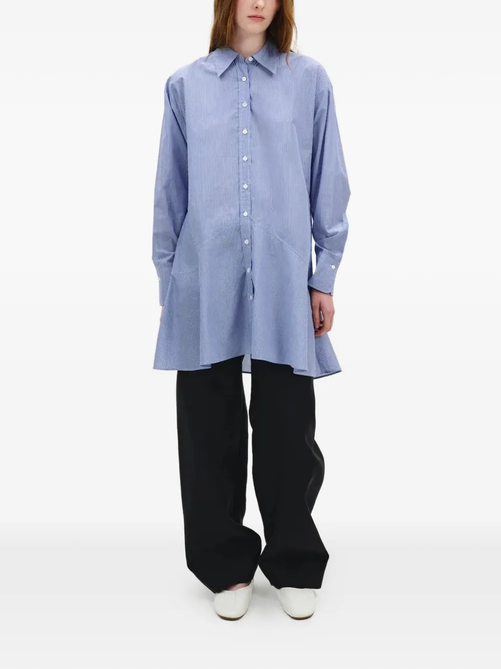 BITE Studios striped mini dress - Blu