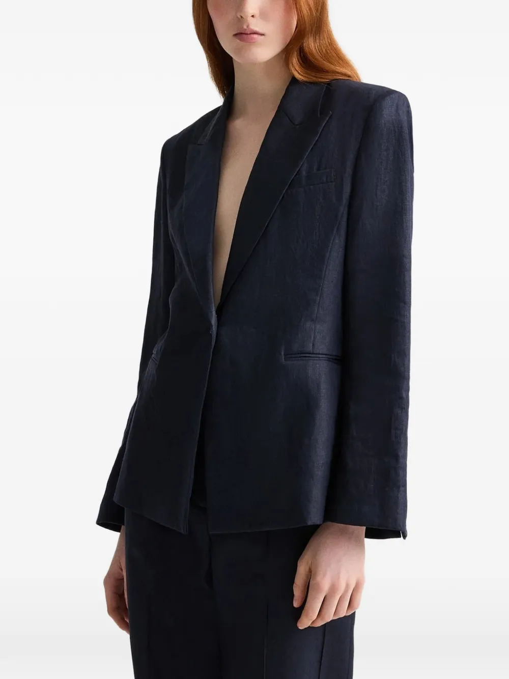 TWP Boy peaked-lapel blazer - Blu