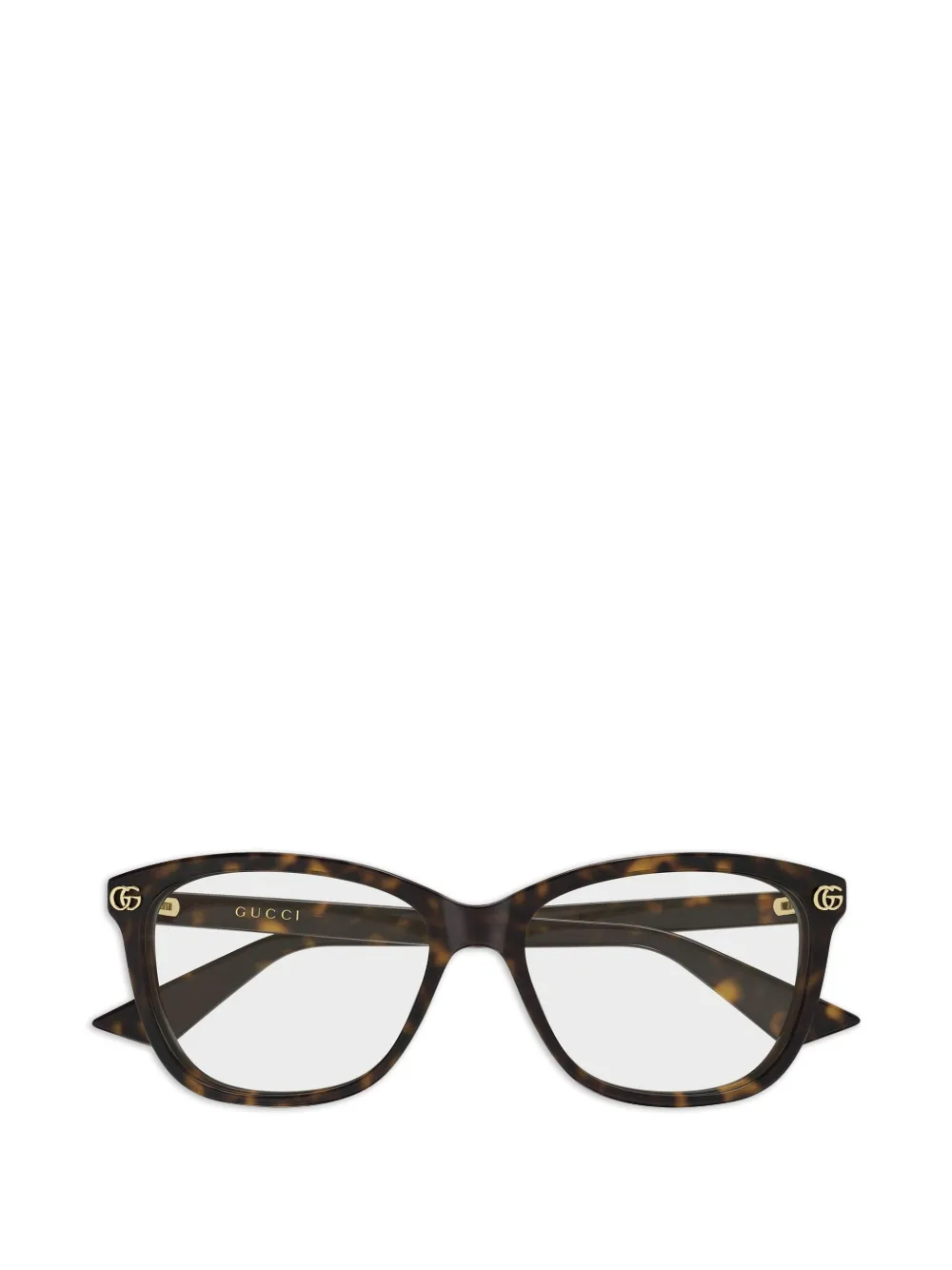 Gucci Eyewear Double G glasses - Marrone
