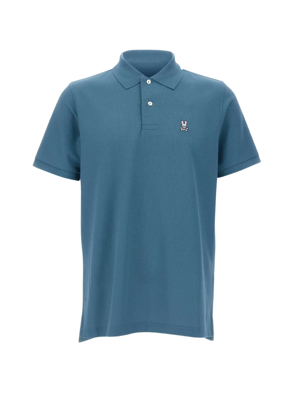 Psycho Bunny Classic logo-embroidered polo shirt - Blu