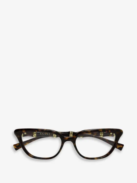 Gucci Eyewear 캣아이 안경