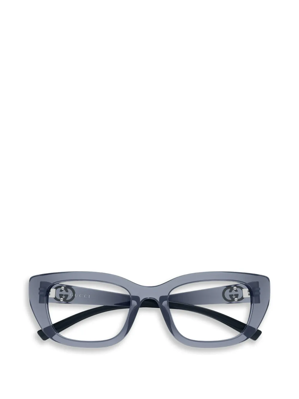 Gucci Eyewear cat-eye glasses - Blu