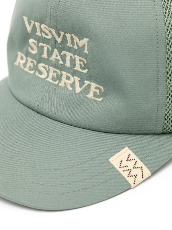 visvim MOTORS メッシュキャップ グリーン Visvim mesh-panelled Embroidered Cap | Green | FARFETCH