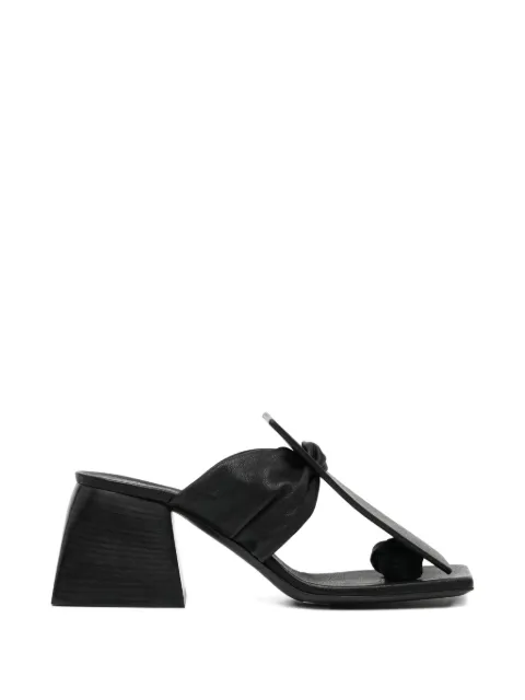 Uma Wang knotted square-toe sandals