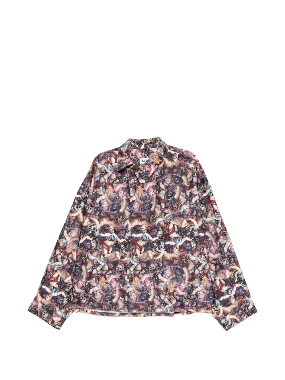 Kidill all-over graphic-print shirt - Viola