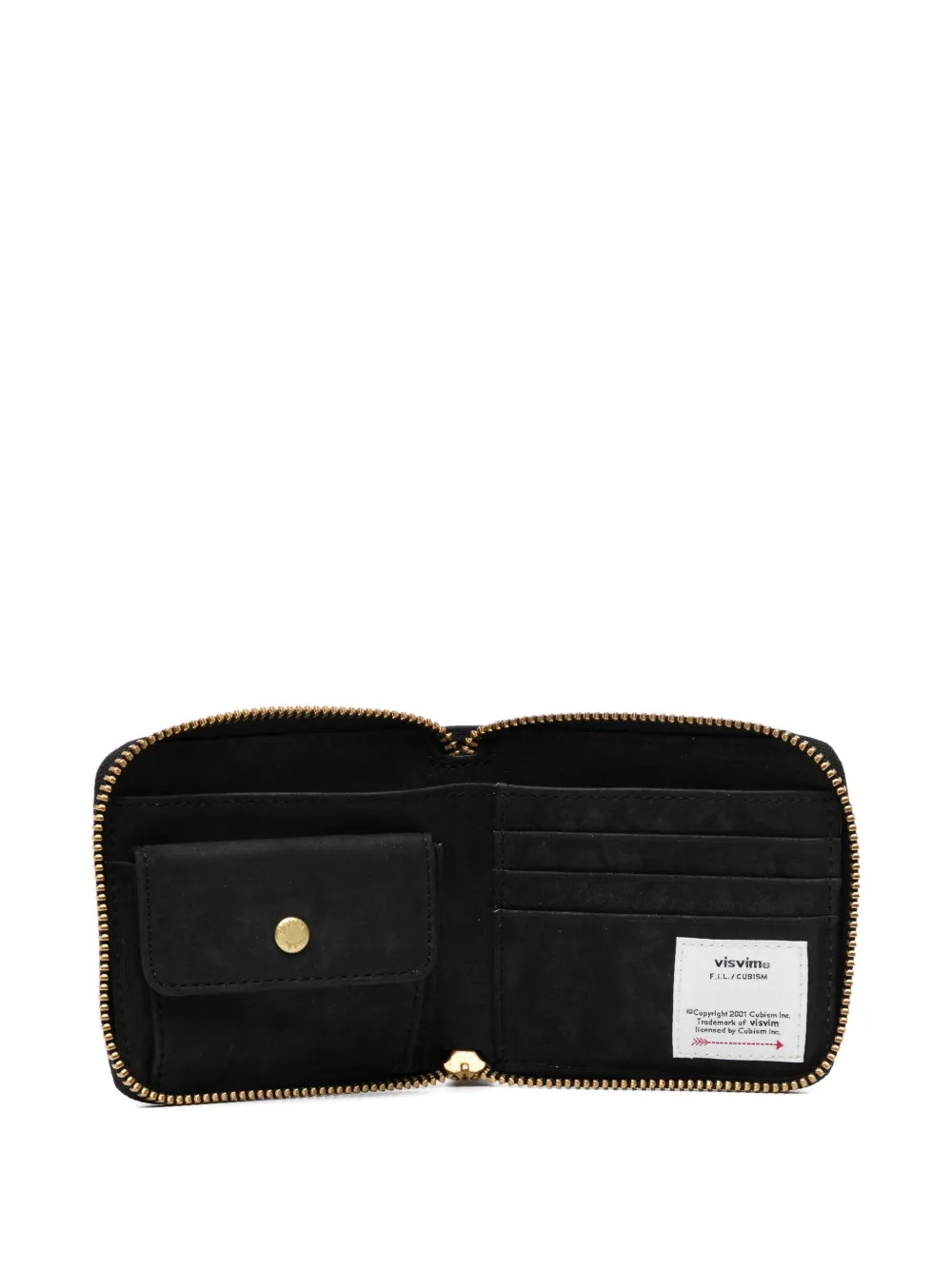 Visvim logo-debossed zip-around Wallet | Black | FARFETCH