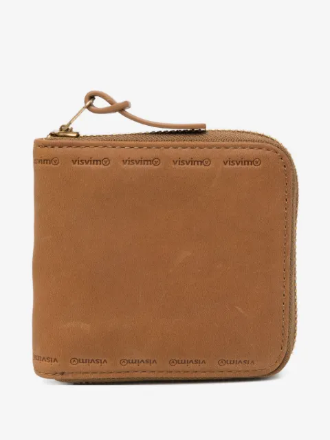 visvim leather bi-fold wallet