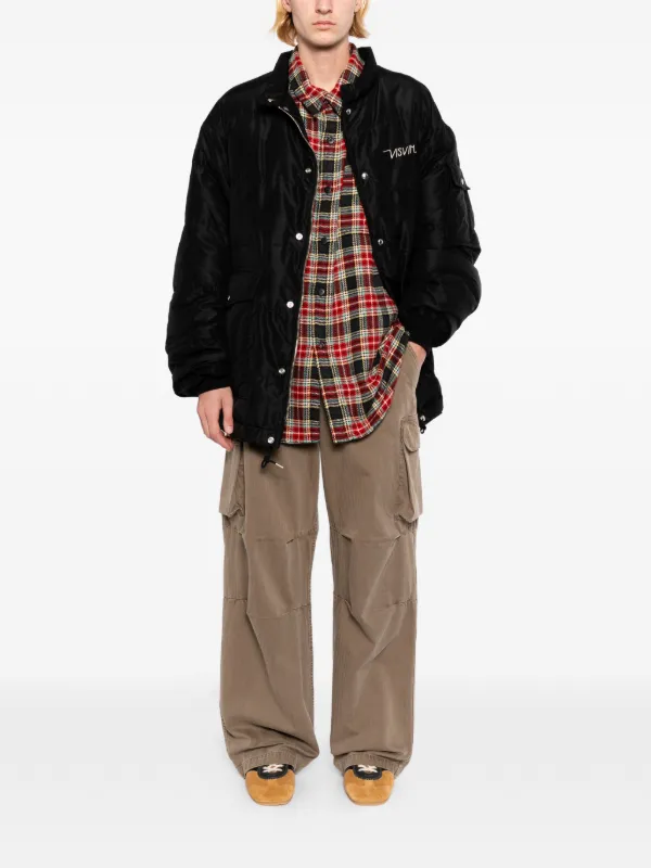 Visvim Larrikan Check Shirt | Red | FARFETCH
