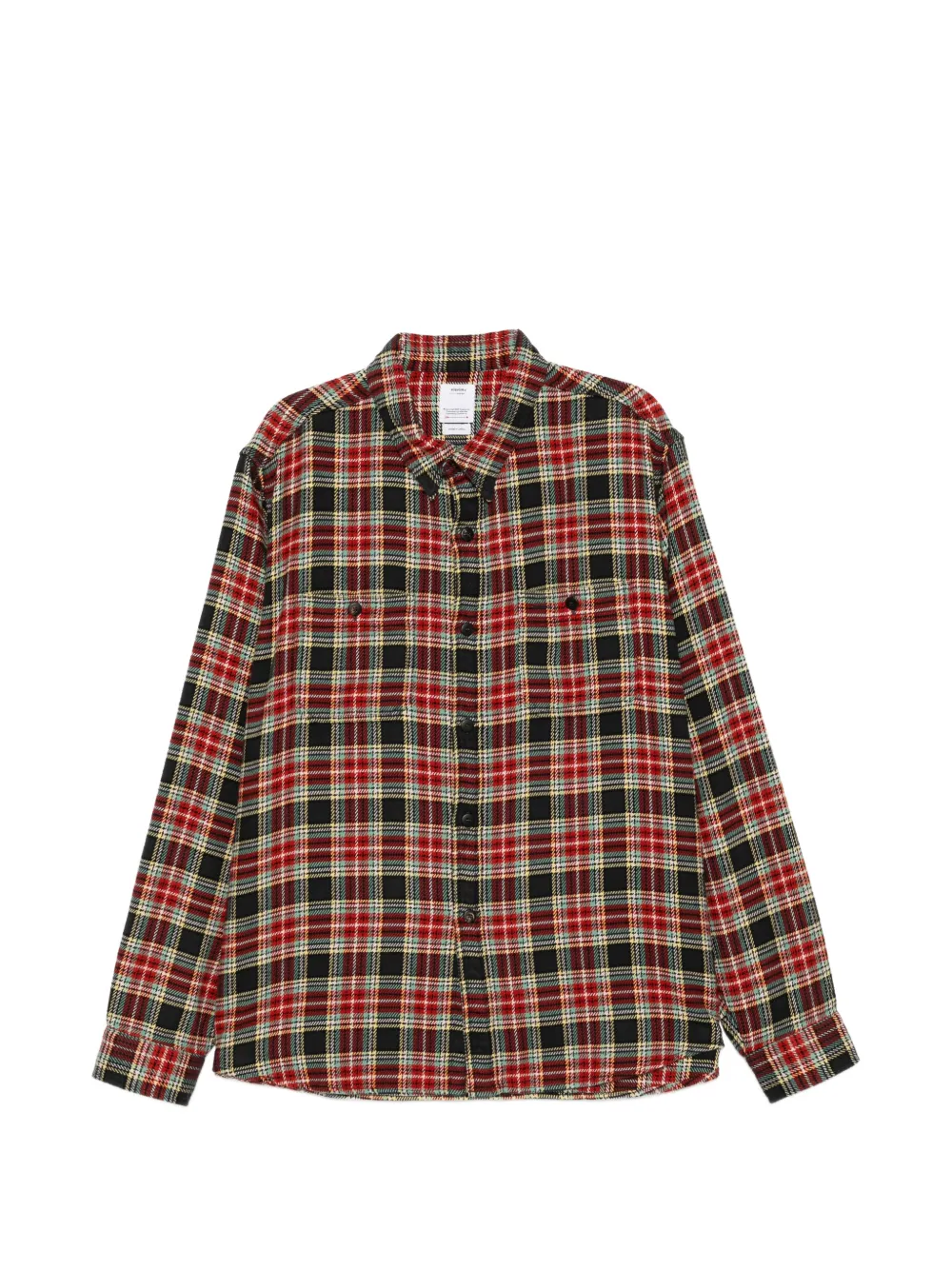 visvim Larrikan check shirt - Rosso