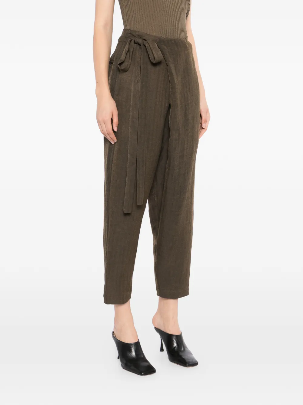 Uma Wang Pantyn broek Bruin