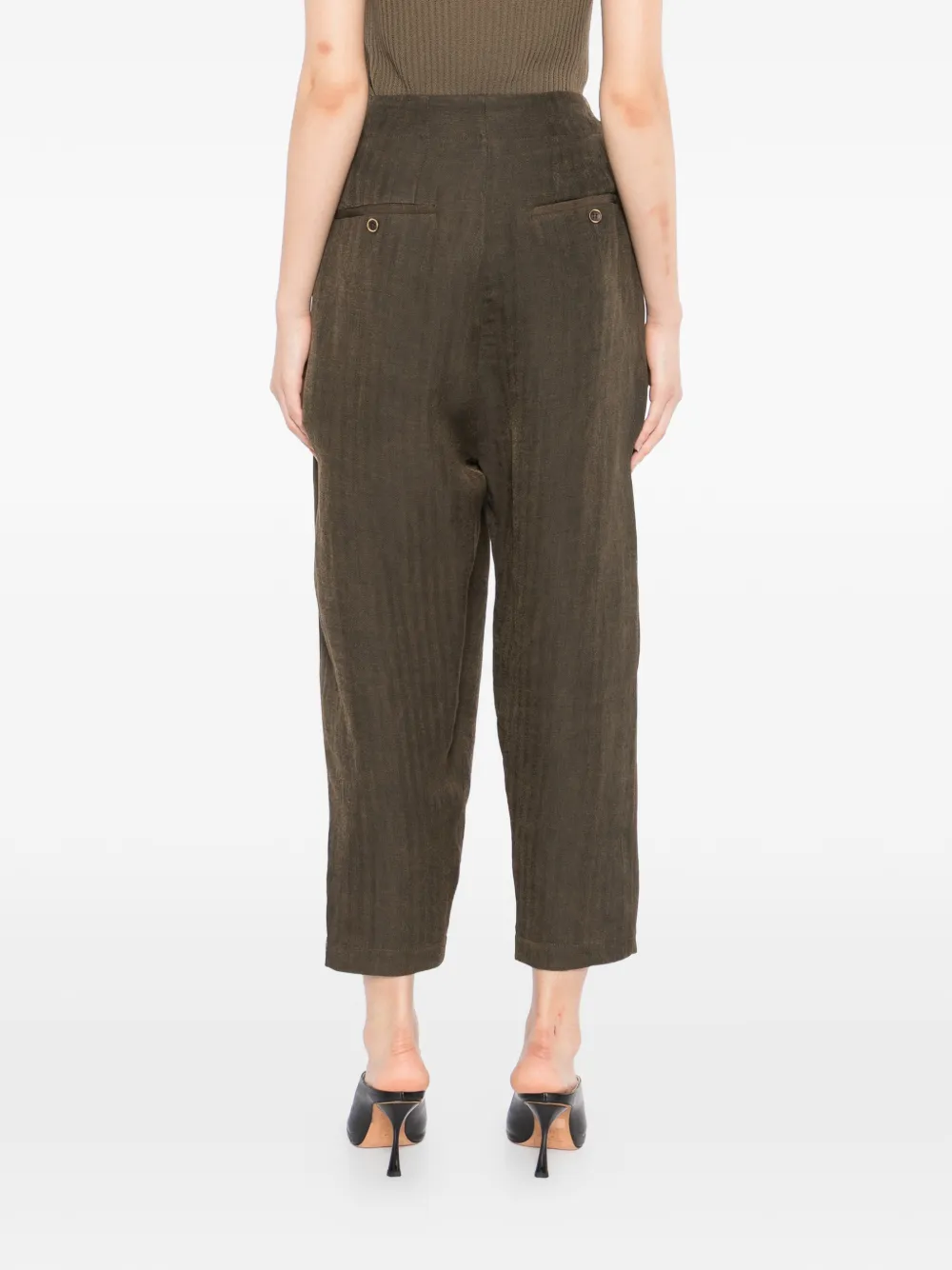Uma Wang Pantyn broek Bruin