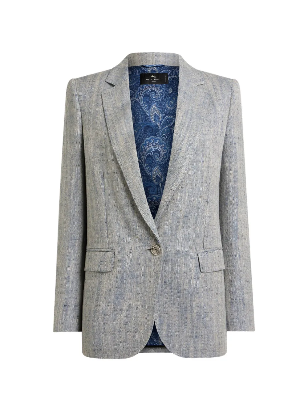 ETRO single-breasted blazer - Grey