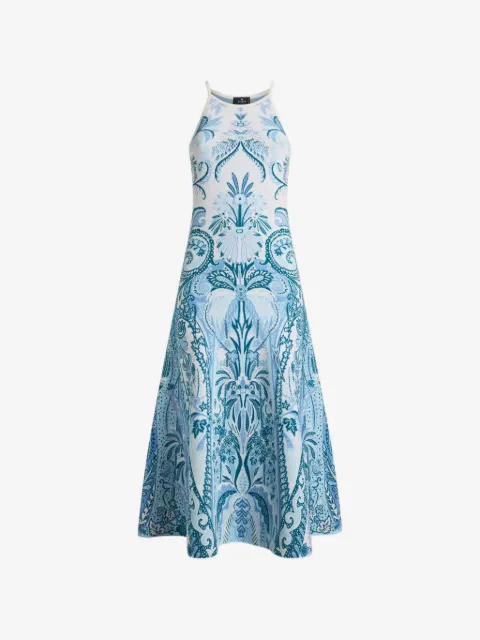 ETRO jacquard paisley dress
