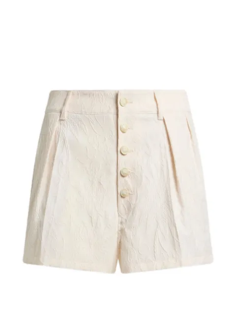 ETRO jacquard rebrodé shorts
